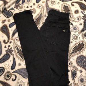 Rag &Bone Black jeggings